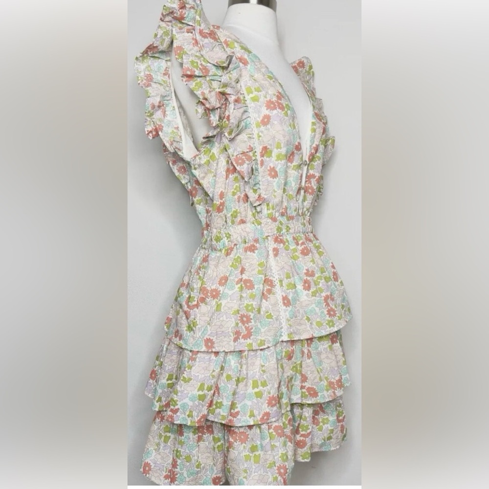 Floral Ruffle Dress - Picture 8 of 8